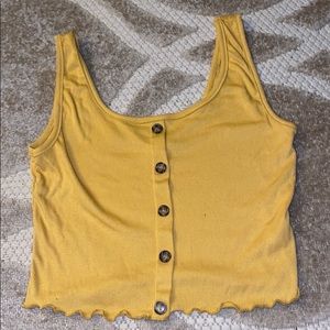 Yellow tank top